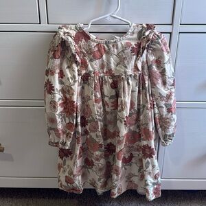 Cotton On Kids Toddler Girl Fall Floral Dresss (3T)